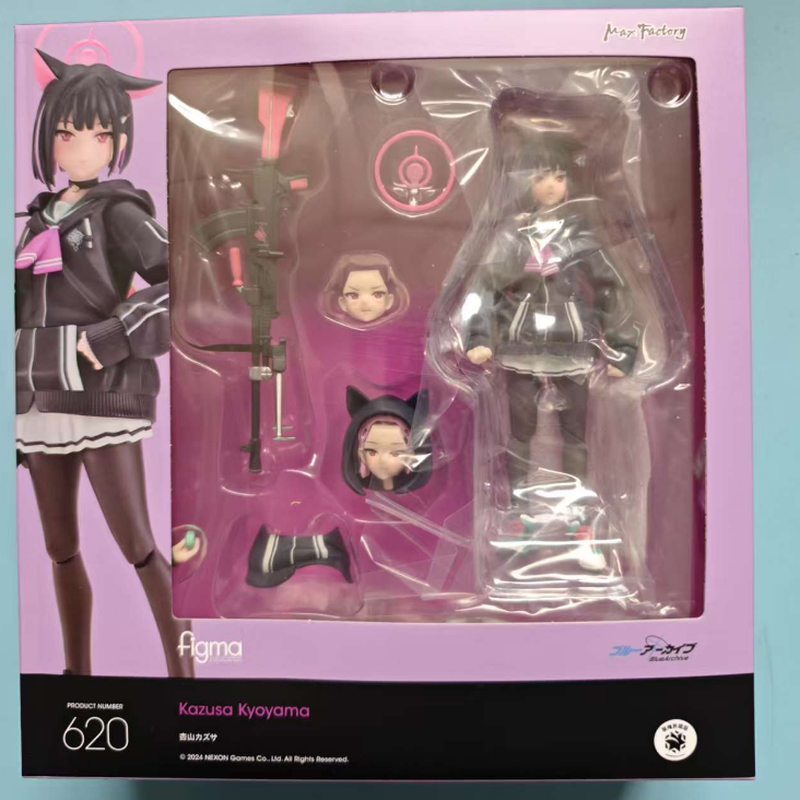 樱色漫社 MF  figma 620 碧蓝 蔚蓝档案 杏山和纱 可动手办 现货