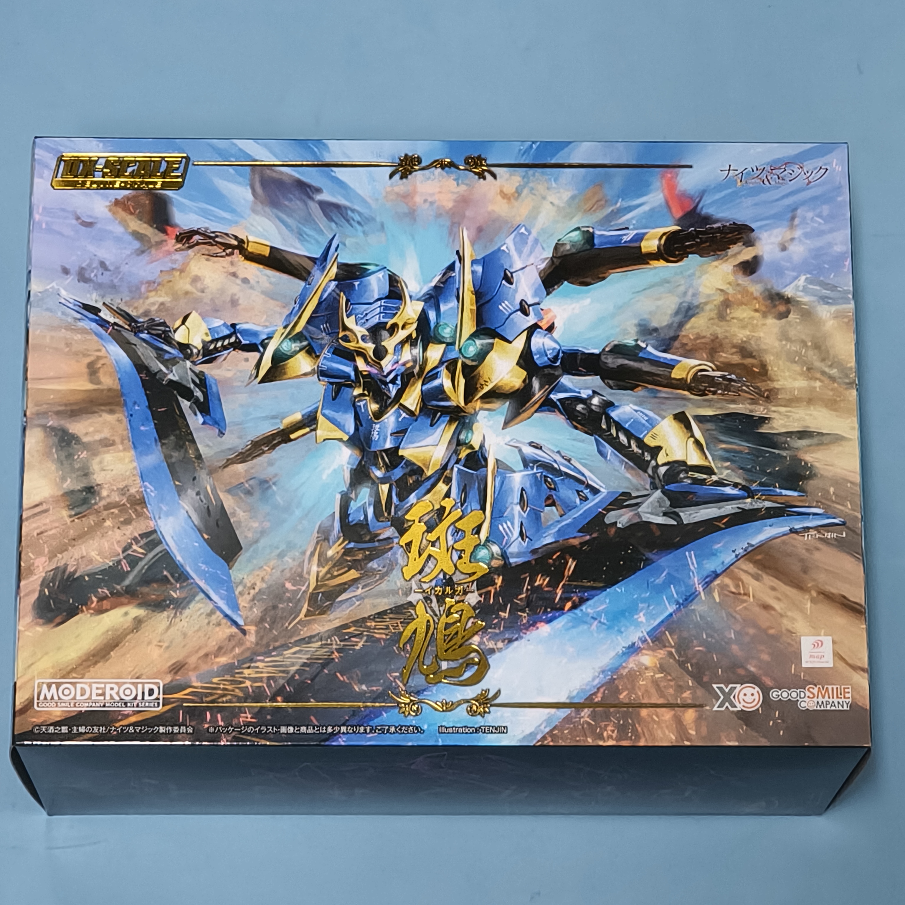 樱色漫社GSC MODEROID DXSCALE 骑士魔法 伊迦尔卡 斑鸠 拼装现货