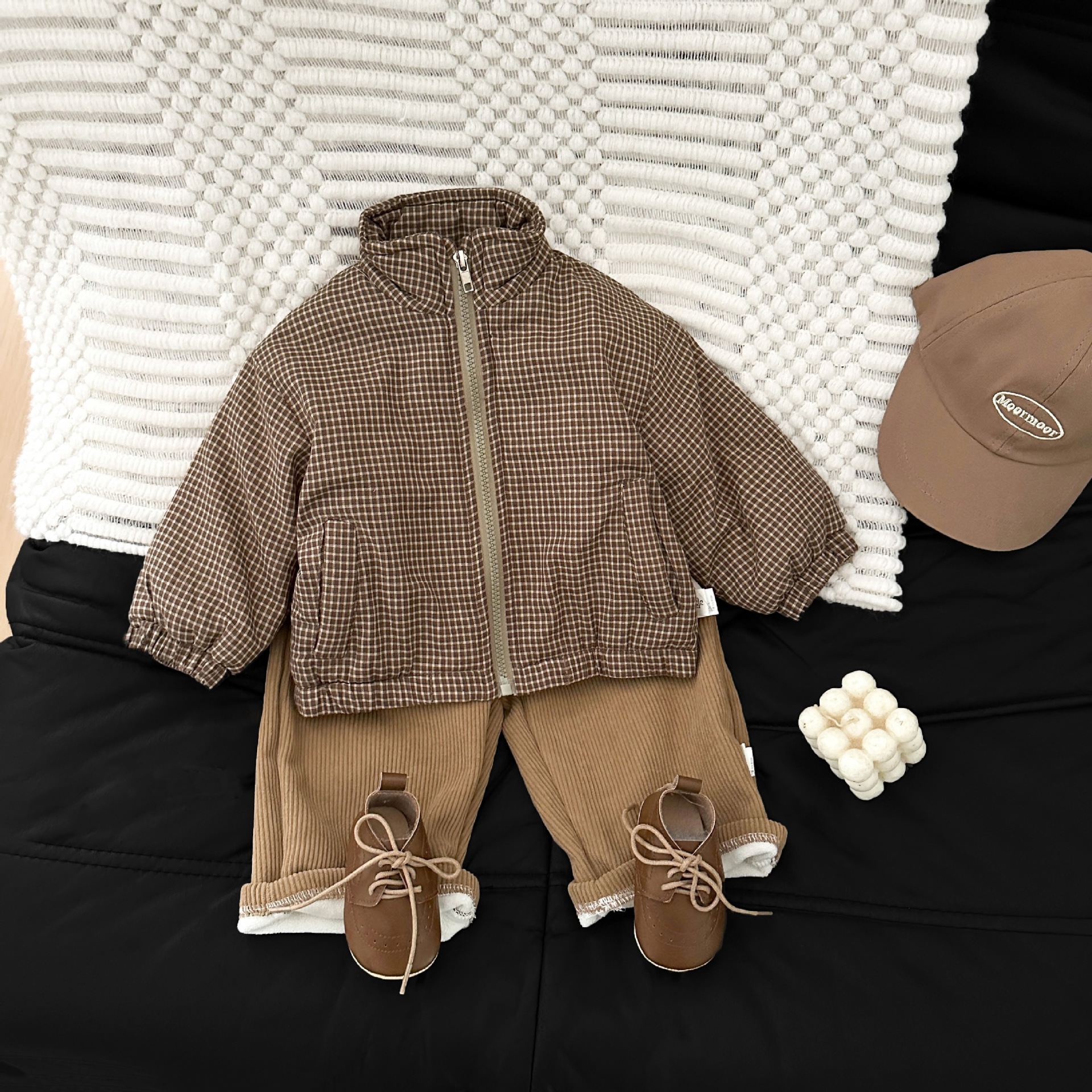 韩国童装潮酷男宝宝棉服冬季新款