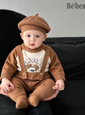 2026秋装新款男女宝宝公仔毛衣