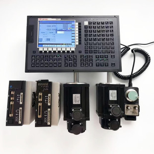 CNC车床数控系统双轴四轴980TC控制器加伺服电机套装加工中心广数