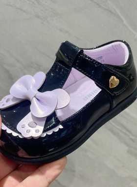 斯乃纳童鞋专柜正品2024秋新款SP432000女童公主鞋学步鞋皮鞋单鞋
