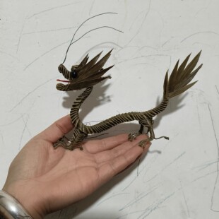 草编工艺品棕编龙工艺非遗手工特色创意蜘蛛家居桌面摆件礼品