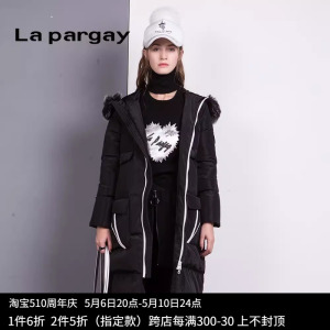 保暖中长款羽绒服大衣Lapargay