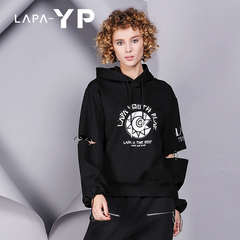 纳帕佳字母套头衫休闲上衣卫衣