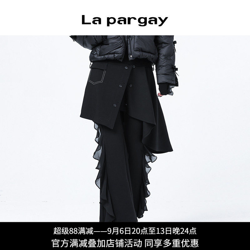 纳帕佳不规则短款半身裙女2023秋冬新款个性时尚洋气休闲小众裙子