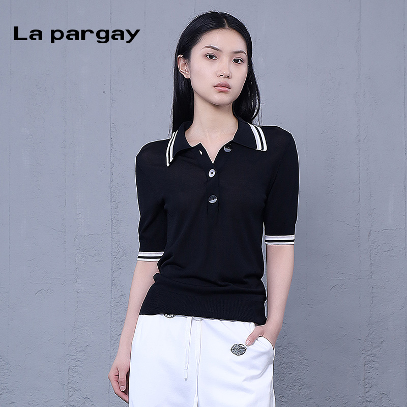 lapargay套头针织衫领券满减