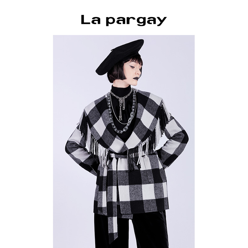 修身针织上衣针织衫Lapargay