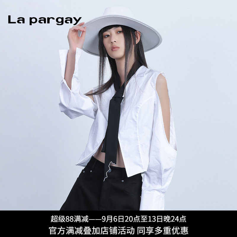 lapargay街头长袖衬衫