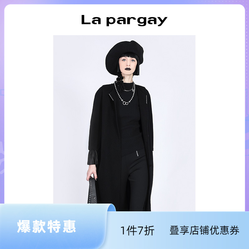 lapargay羊毛大衣品牌特卖时尚