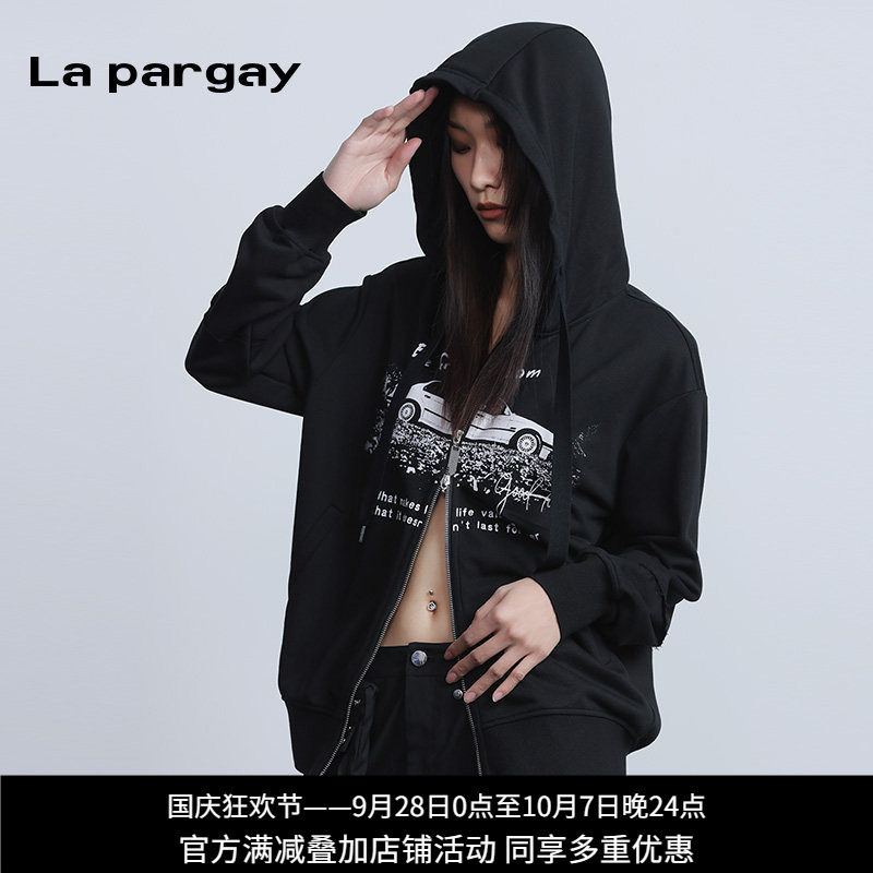 lapargay宽松街头卫衣