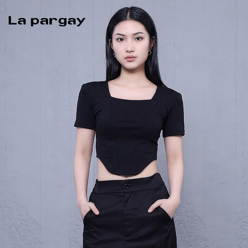lapargay短袖街头修身T恤