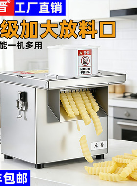 卓晋不锈钢大进料口电动切菜机