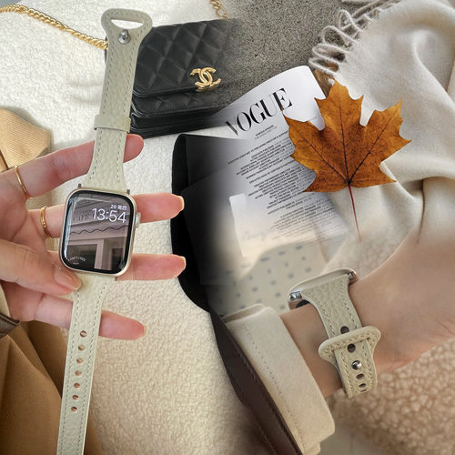 CA.荔枝真皮超软小蛮腰表带