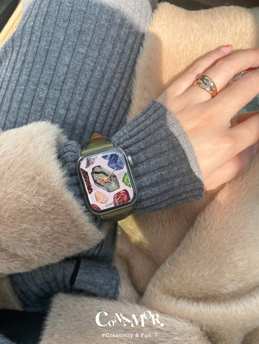 《梦中的巨物》流浪纹真皮表带