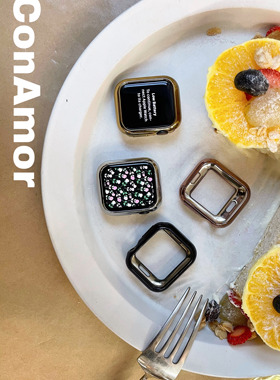 ConAmor.《软软壳》 适用于苹果手表表壳iWatch654321电镀保护壳