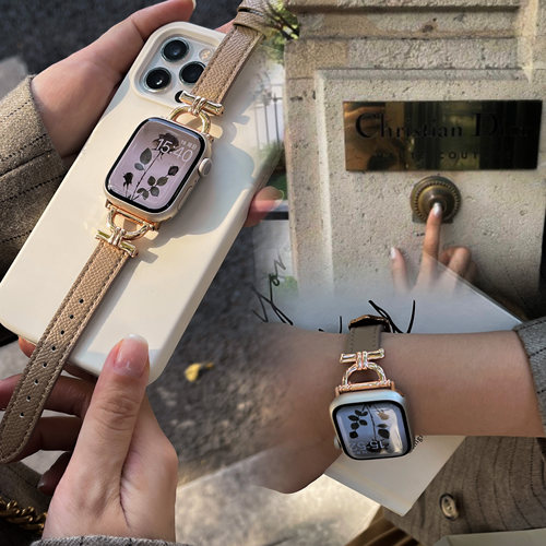 ConAmor超美设计感金属真皮表带