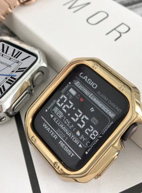 ConAmor. 电光铠甲TPU防摔保护软壳适用于苹果手表AppleWatch4567