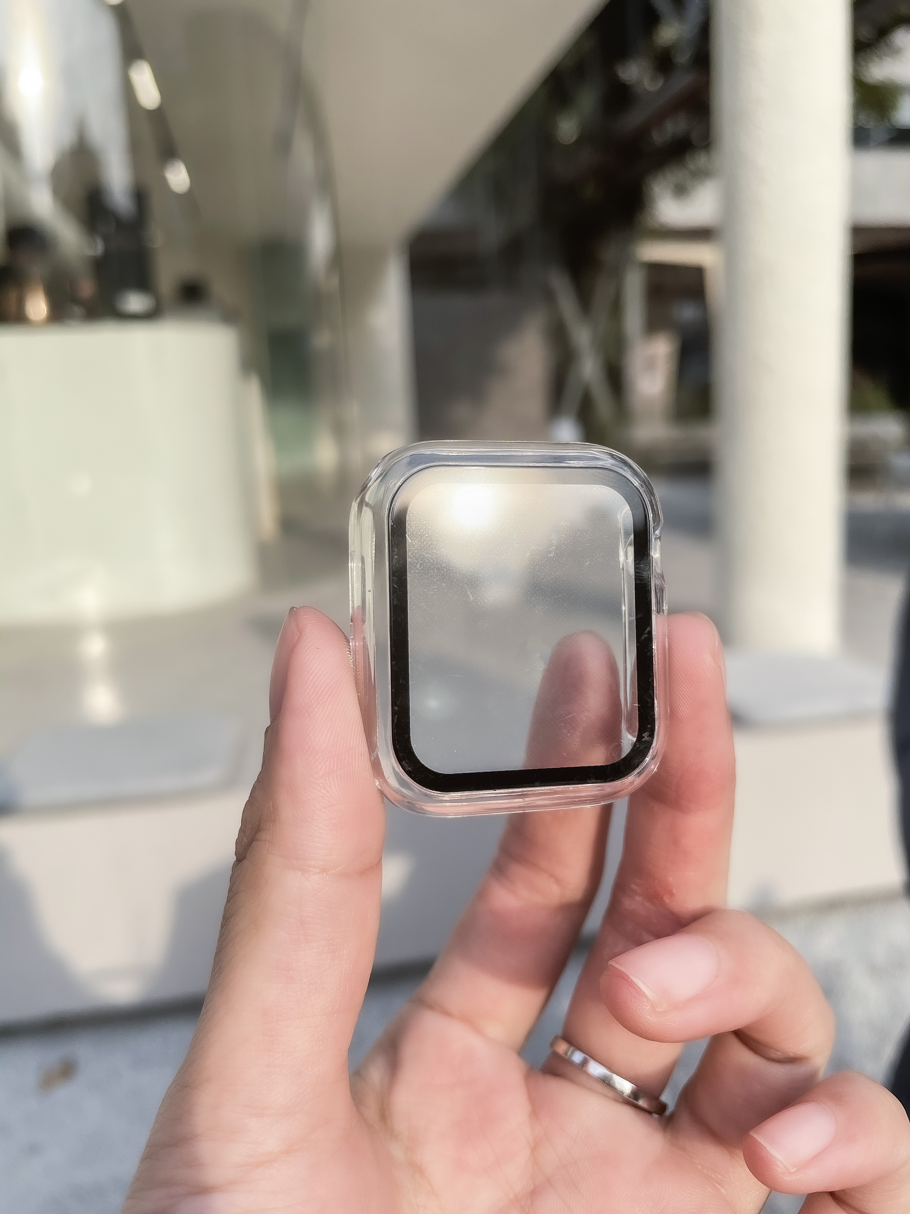 冰川透明表壳适用于苹果iWatch