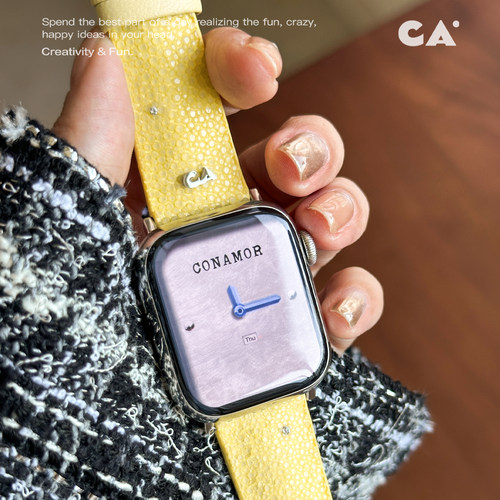 CA.定制《星海钻石魔鬼鱼》表带