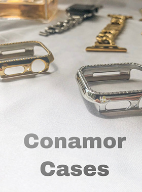 ConAmor丨qiao好看的壳～适用iWatch6/5/4/3/2/1水钻苹果保护壳