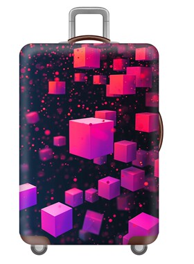 XA08方格子弹力箱套拉杆箱旅行旅游登机行李皮箱保护罩防尘袋耐磨