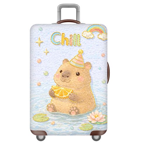 KTG5卡通弹力箱套拉杆箱旅行旅游登机行李皮箱保护罩防尘袋耐磨