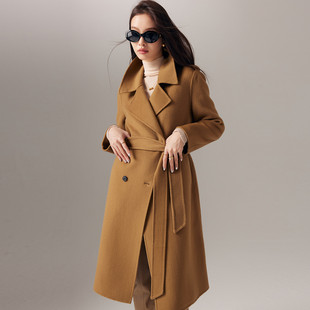 PALUOPO/帕罗绵羊毛时尚女大衣ET22798D-A