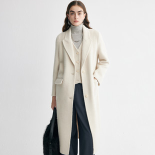 PALUOPO/帕罗绵羊毛女大衣ET250310D