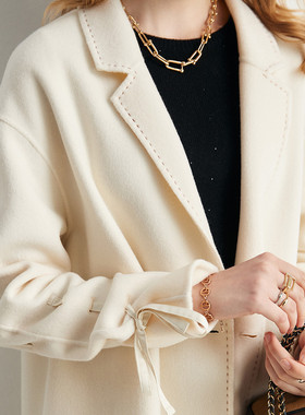 PALUOPO/帕罗绵羊毛女大衣ET20051D-B