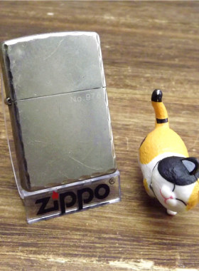 二手Zippo16年四面雕花正品美国防风打火机原装进口