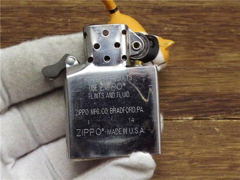 正品zippo二手内胆14年i月1941复刻内胆正品内胆美国保真芝宝