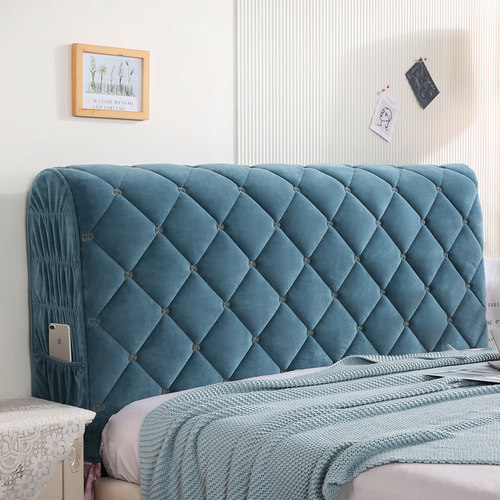 万能床头罩全包保护套棉加简约