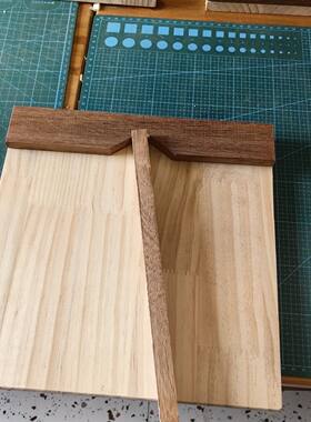 木工DIY手作雕刻垫板靠山海浪板桌面辅具防割手保护桌面保护底板