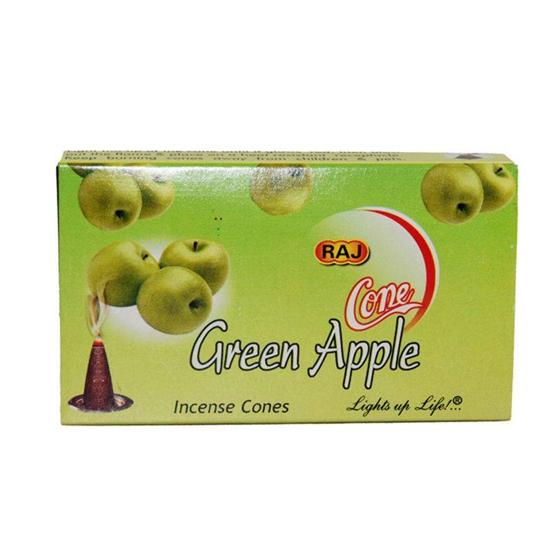 raj印度香青苹果香型味塔香锥香味清新提神香熏香净化空气水果