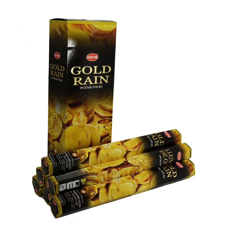 印度进口香gold rain-金雨家用天然植物熏香室内招财香净化空气