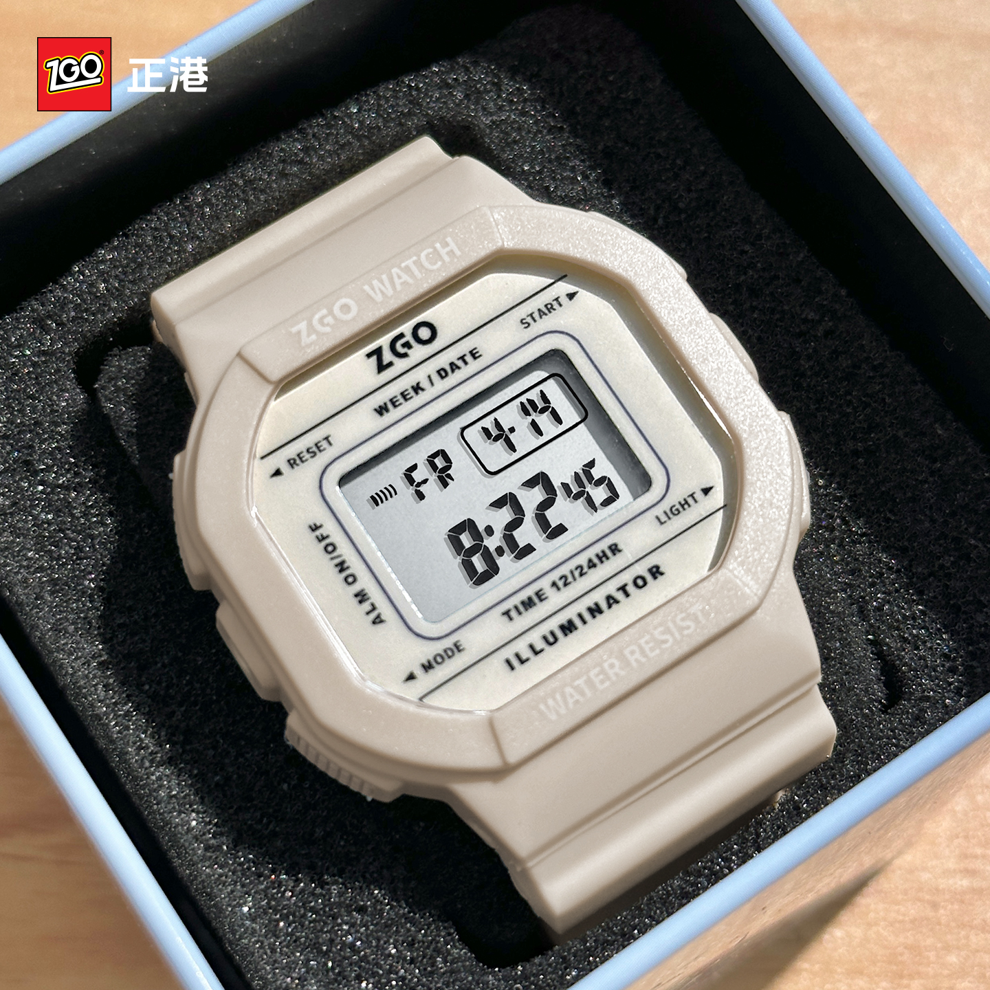 ZGO手表女款2025新款初高中学生