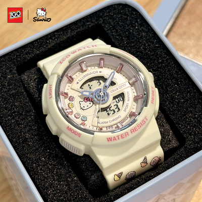 Hellokitty联名电子手表女款学生