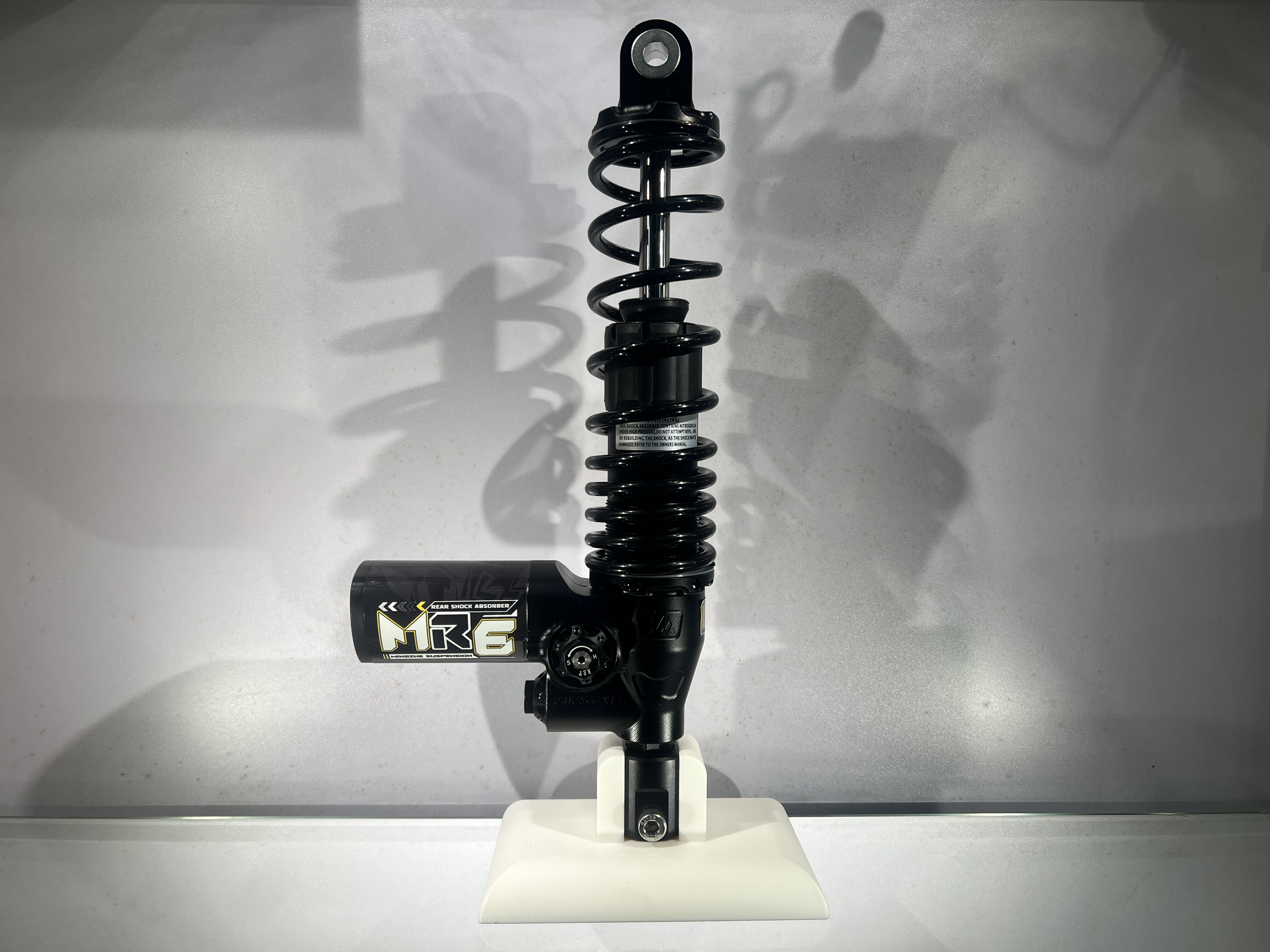 电动车摩托车小牛九号极核改装后减震叉口展示支架底座可订制