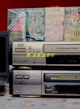日本制造JVC杰伟世VHS录像机HR-J82MS立体声HIFI发烧音频录像机