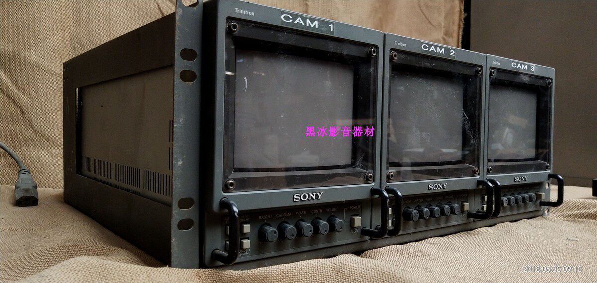 索尼SONY PVM-5041Q 6寸广播级外拍彩色监视器便携式 可装电池