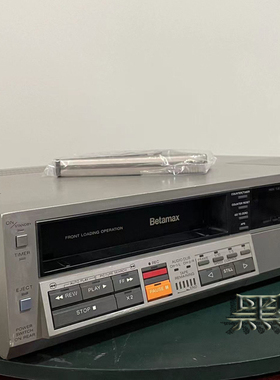 Betamax磁带录像机 小二分之一【小1/2】放像机 SLO-420P录相机