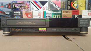 夏普录像机VC-NH20声宝录像机八磁头全制式立体声HIFI丽音系统功