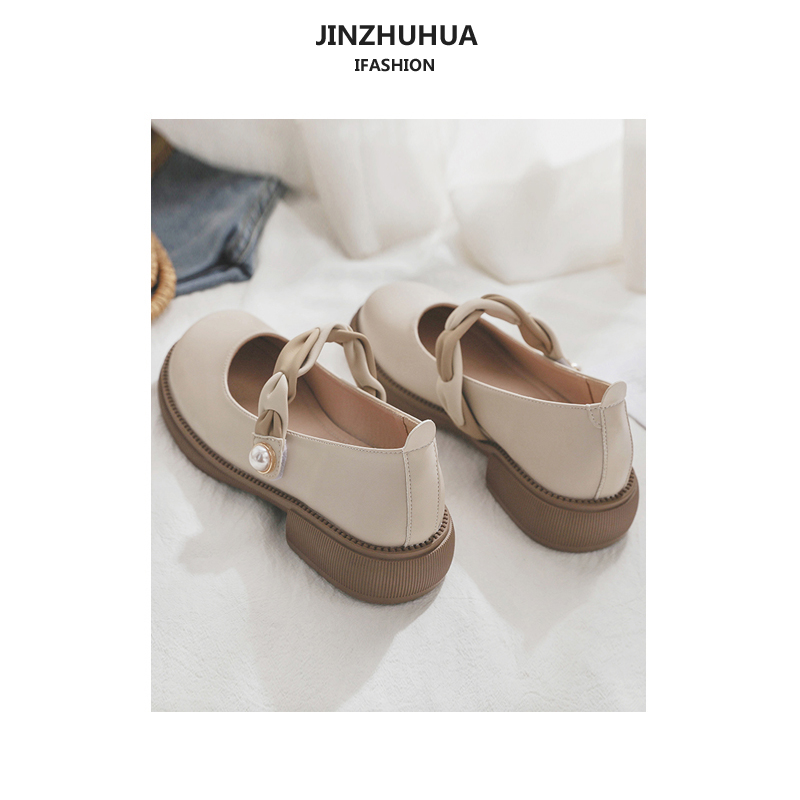 玛丽珍女鞋2023年春秋季新款网红英伦风小皮鞋女法式浅口平底单鞋怎么样,好用不?