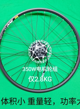 微型轻小升级版力矩助力车电动车内转子高速防水电机轮组36v48v