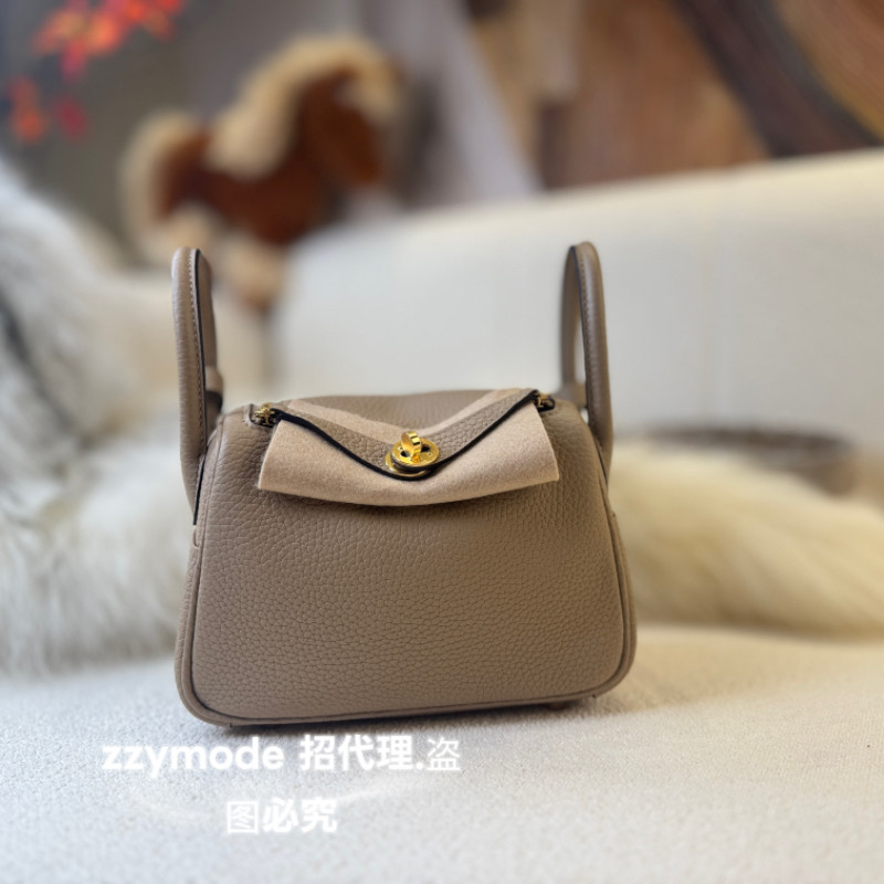 总监蜡线手缝 Mini 琳迪包通用款女包
