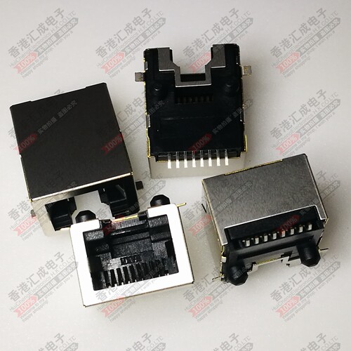 J014-S-SMT 8405-8P-001 RJ52 立式变压器 连接器 全新原装