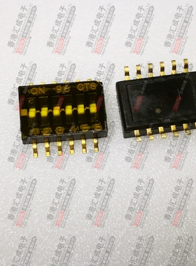 218-6LPSTRF-G0 1.27mm 6P 贴片拨码开关 全新原装