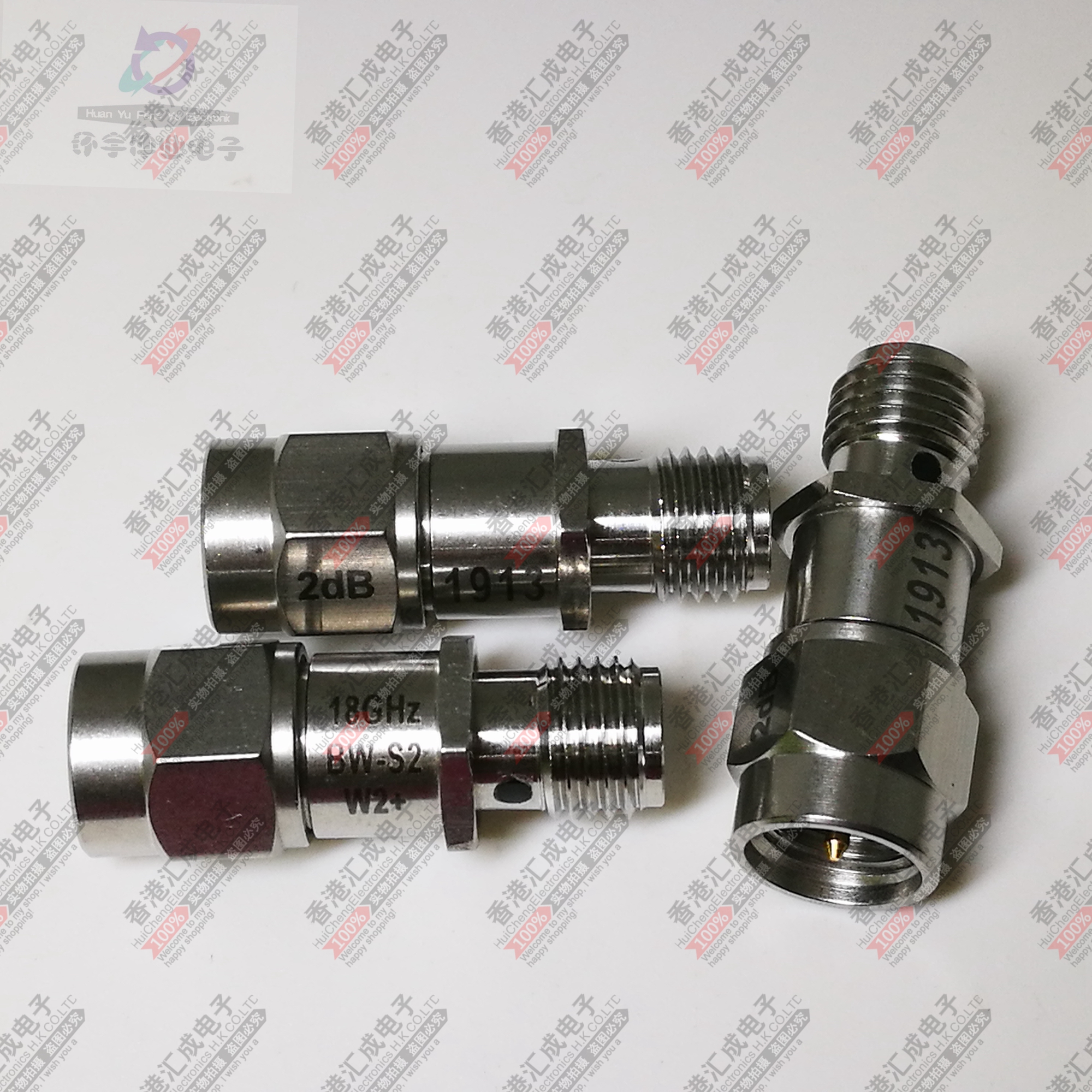 BW-S2W2+ DC-18GHz 2dB 2W SMA 同轴固定衰减器 全新原装