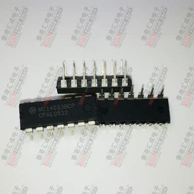 MC14093BCP DIP14 全新原装